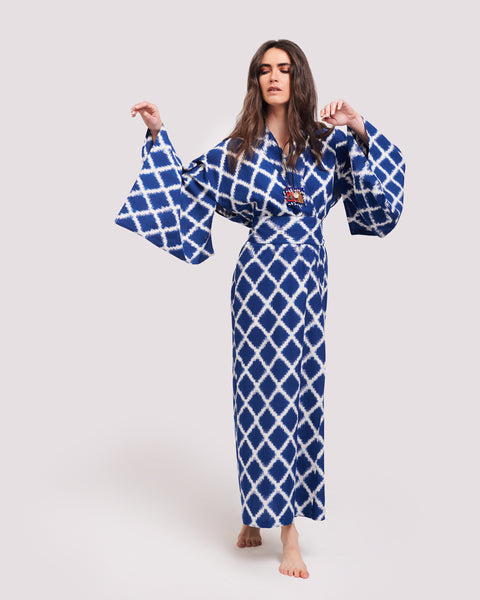 Khatoo Blue Kimono