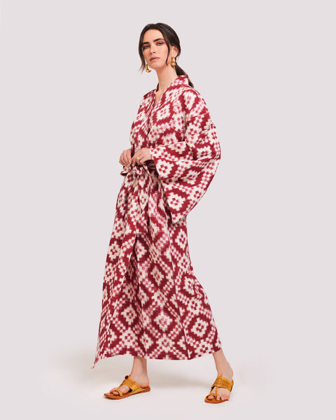 Mombasa Red Kimono