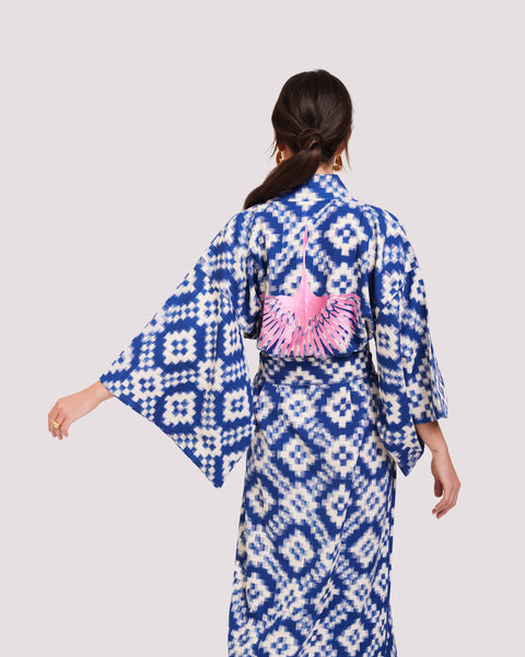 Mombasa Blue Kimono