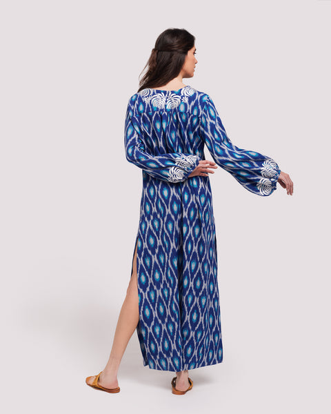 Nyali Blue Kaftan