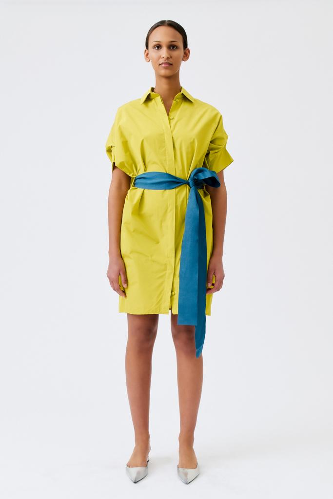 Bello Dress (Chartreuse)