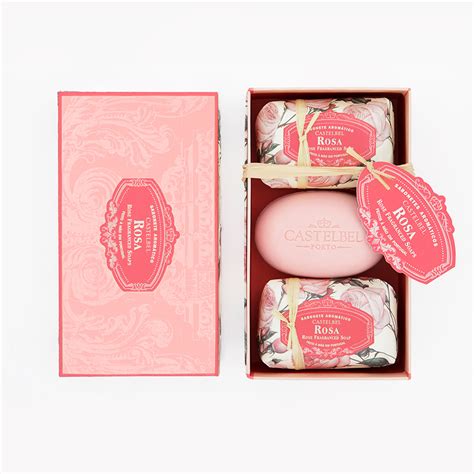 Castelbel Rose Soap Set